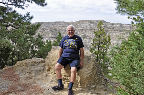 Lee Duquette at Montana's Makoshika State Park